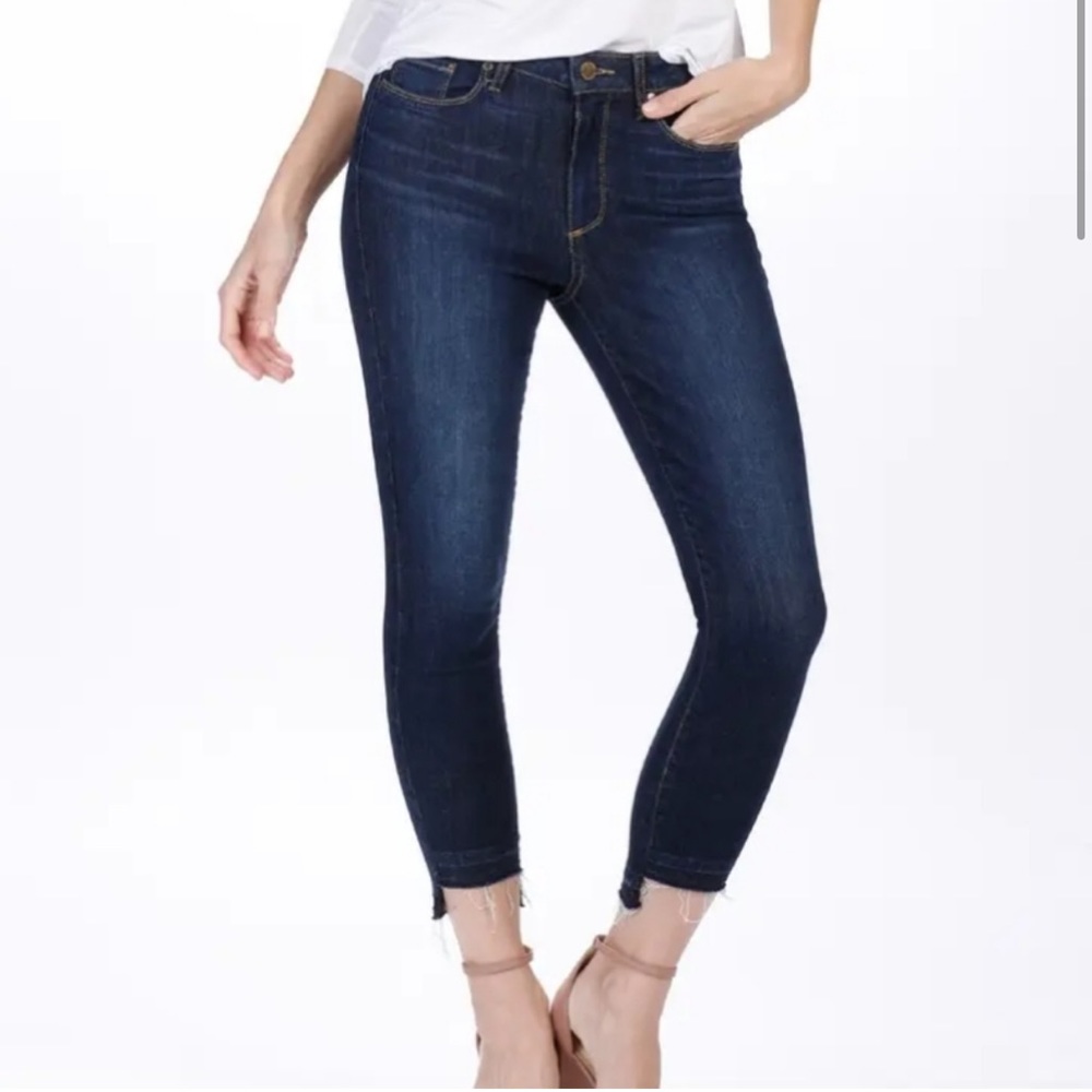 NWT PAIGE Hoxton High Waist Crop Ultra Skinny Jeans